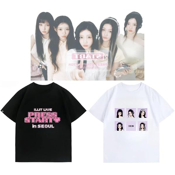 Amazon.co.jp: [向阳] ILLIT パーカー PRESS START トレーナー 2026