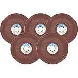 E-Value ディスクグラインダー用 オフセット砥石 鉄工用 5枚組 100mmX4mm