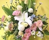 【お盆・お供え花】お供えのお花(白＆淡色ミックス) FL-OS-10