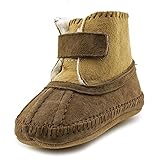 Robeez Galway Cozy ベビー 米国 0-6 Months ブラウン ブーツ [並行輸入品]