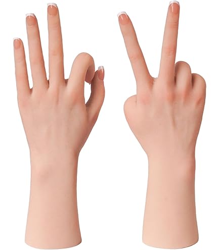 Amazon | ハンドモデル 1:1 多関節マネキンハンド可動関節付き 16x8