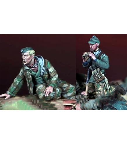 Amazon | 1/16 WWII アメリカ軍 戦車兵 レジン製モデルキット 未塗装