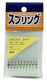 WAKI 鉄 押しバネ 1.0X11X45mm SR-2016