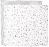 mudpie ガーゼブランケットセット おくるみ スワドル PUPPY SWADDLE SET こいぬ