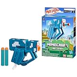 ハズブロ(HASBRO) ナーフ マイクロショット マインクラフト CAVE SPIDER ブラスター、エリートダーツ2本付き、マインクラフトに登場するキャラクターをモチーフにしたデザイン、対象年齢8才以上 F7967 正規品