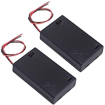 箱はありませんが、電池を入れればつきます 電池ボックス 単3電池x2本直列仕様 3V 2.4V 便利なONOFFスイッチ