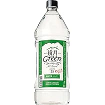 Amazon.co.jp: サントリー鏡月グリーン 25度 業務用4L 1ケース4