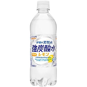 [Amazon限定ブランド] SHINE LIFE 伊賀の天然水強炭酸水レモン 500ml×24本