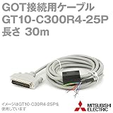 三菱電機 GT10-C300R4-25P ケーブル シーケンサ⇔GOT、GOT⇔GOT接続用 (30m) NN