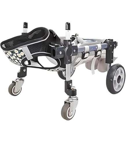Amazon.co.jp: 犬 車椅子 前足をサポートする4輪犬用車椅子、 前足負傷