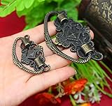 Dagly（TM）木箱のための箱ハンドルプルノブため73 * 45ミリメートル/ 48 * 28ミリメートルアンティークスタイル亜鉛合金ハンドル