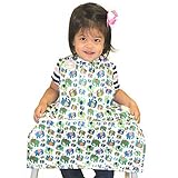 BIB-ON, A New, Full-Coverage Bib and Apron Combination for Infant, Baby, Toddler Ages 0-4+. One Size
