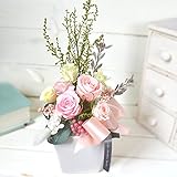 100% プリザーブドフラワー ギフト アレンジ　[アロマピュア]ほんのり香る (パステル)