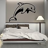 Wall Stickers Vinyl Decal Marine Ocean Dolphin Positive Nursery (ig970) by WallStickers4ever [並行輸入品]