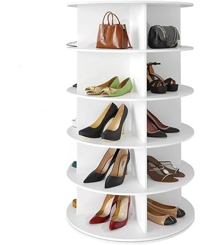 Amazon｜回転シューズラック シューズラック 独立回転シューズラック