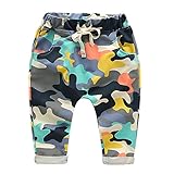 Tovadoo 子供服 ベビー服 女の子 男の子 ズボン 秋冬 多色 迷彩柄 カッコイイ 部屋着 保育園 旅行 プレゼント