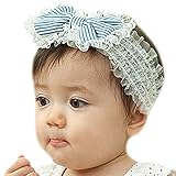 サクララ （Sakulala）ベビー 用 リボン ヘアバンド ペーパー ヘアアクセサリー 可愛い 女の子 赤ちゃん 髪飾り 伸縮性 あり 出産祝い プレゼント 写真小道具 ヘッドウェア