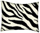 SheetWorld Crib / Toddler Percale Baby Pillow Case - Percale Pillow Cases - Zebra - Made In USA by s