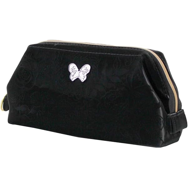 Amazon | 【アナスイ】2WAYポーチ/トラベルポーチ ローズ （ブラック