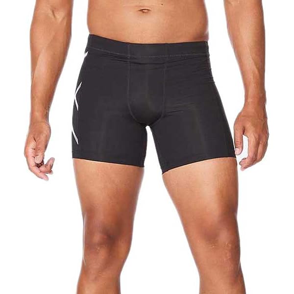 Amazon | ツー・タイムズ・ユー（2XU） コンプレッション 1/2ショーツ