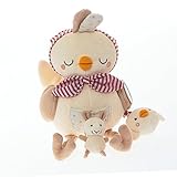 labeb ベビー オーガニックコットンおもちゃ 子供 赤ちゃん 多機能おもちゃ 出産祝い(ひよこさん)