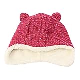 （オーシャン＆グラウンド）Ocean & Ground カラーネップベビーキツネCAP:キャップ 46-48 ピンク