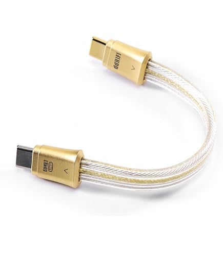 Amazon.co.jp: ddHiFi TC19CC ゴールド ケーブル デジタル信号 OTG