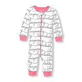 The Children's Place Baby Girls Blanket Sleepers White 96427 3-6MONTHS [並行輸入品]