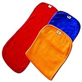 Charis Kid BEST Baby Burp Cloths Bibs 100% Terry Cotton Double Layers High Absorbent Soft Comfort Bi
