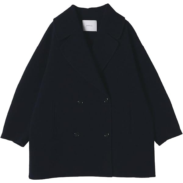 Amazon | [シップス エニィ] PURE WOOL スタンド ＆ ビッグカラー