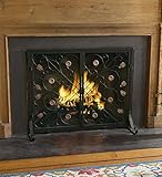 Plow & Hearthラファイエットtwo-door Fire画面 ブラウン 66A74BRZ