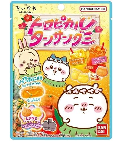 Amazon | バンダイ(BANDAI) ちいかわ フルーツポンチグミ 38g×10個