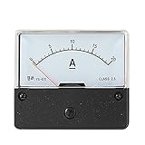 uxcell　アナログ電流計　直流電流計　プラスチック製ハウジング　DC0-20A電流範囲