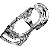 さち姫！Sterling Silver Knuckle リング Sterling Silver Bypass 2-Stone Promise CZ Split Shank Ring