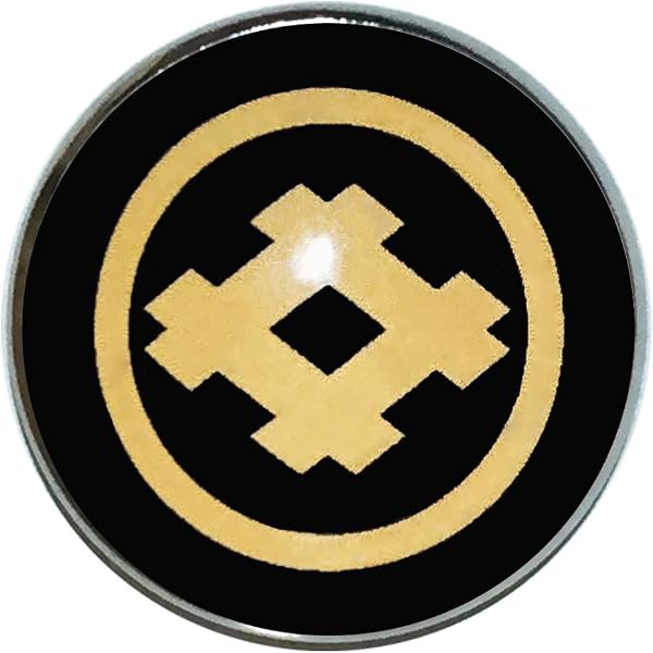 Family Crest Lapel Pin, 0.8 inches (20 mm), Pin Badge, Family Crest Pin, Glass steel stainless-steel,