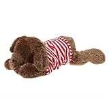Chone 40 / 60 / 80 cm Plush Stuffed Animals Toys、可愛い犬子犬Plush Pillow Bolster子供誕生日ギフトソフト人形 60cm マルチカラー