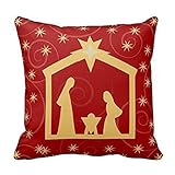 2017ファッション印刷ユニセックス枕（赤）