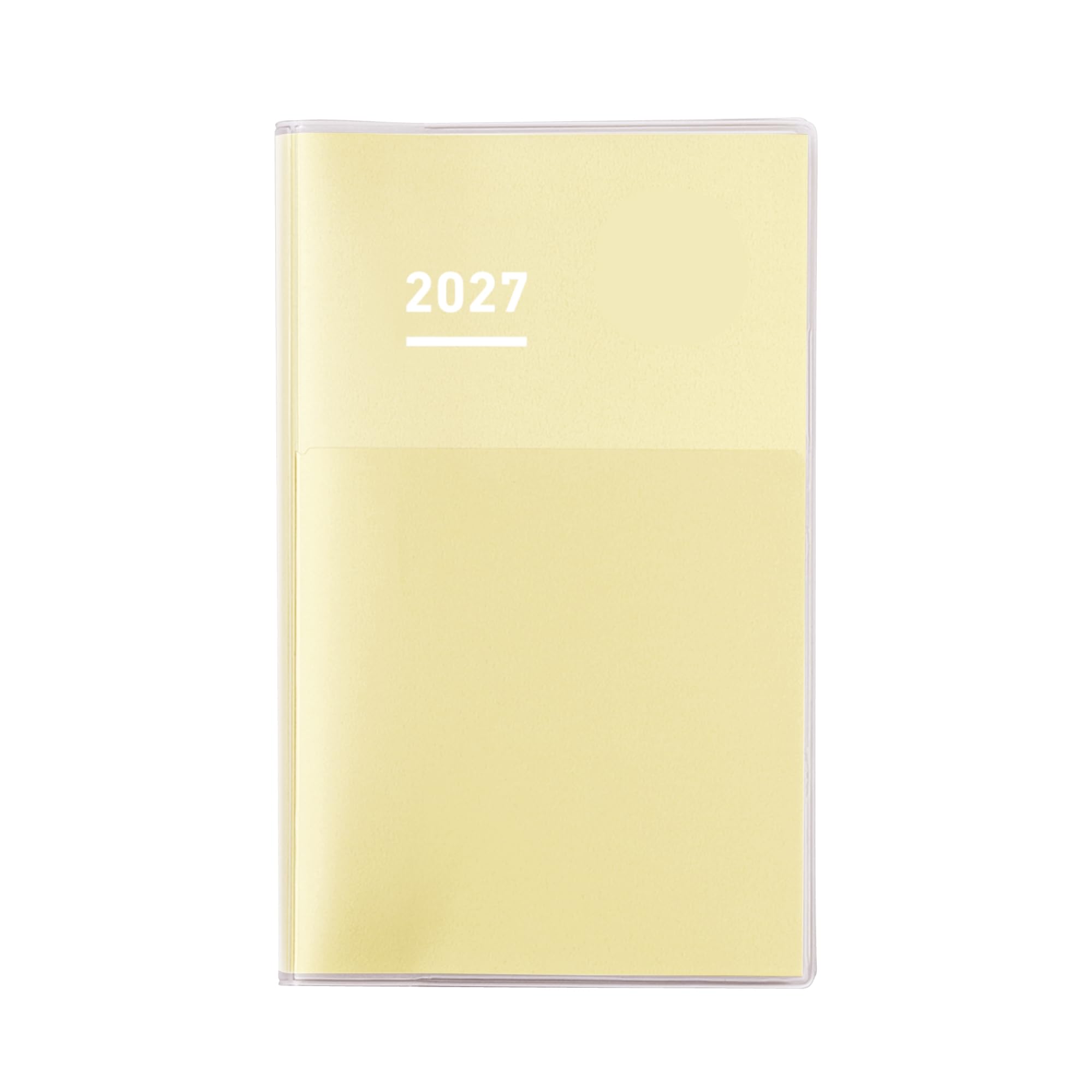 コクヨ ジブン手帳 DIARY 手帳 2027 マンスリー ウィークリー A5スリム バターイエロー ニ-JCD1Y-27 2026年 11月始まり