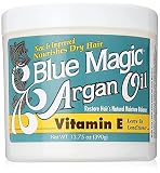 Blue Magic Argan Oil & Vitamin-E Leave-In 400 ml Jar (並行輸入品)