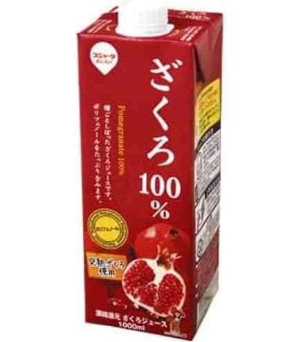 Amazon.co.jp: スジャータ ざくろ100% 1000ml×6本入 : 食品・飲料・お酒