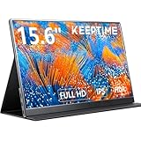 KEEPTIME 15.6インチ モバイルモニター フルHD(1920*1080) IPS液晶パネル 薄型 ポータブルディスプレイ
