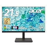 Acer スタンダードモニター Vero 21.5インチ フルHD IPS 100Hz 高さ調整 ピボット HDMI DisplayPort ミニD-Sub VESA スピーカー ブルーライトシールド エコデザイン 再生プラ90％ 5年保証 B227QEbmiprxv