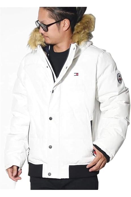 Amazon | [トミーヒルフィガー] ダウンジャケット メンズ 大きいサイズ  