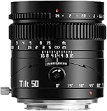 TTARTISAN 50mm F1.4 フルフレーム チルトシフトマニュアルレンズ 大口径チルトレンズ ミラーレスSony E NEXマウント A6000 A6300 A6400 A7C A7MIII A7MIV A7RIII A9 NEX-3 NEX-3N NEX-5 NEX-5R用