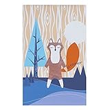 Lolli Living Woods Canvas Art, Fox [並行輸入品]