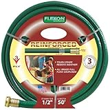 Flexon 1/2-Inch by 50-Foot Reinforced Garden Hose FR1250 [並行輸入品]