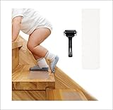 15-pack Preカット透明24 " x 4 "アンチスリップクリアテープ安全子供、Eldersと家族、ペット、粘着階段踏み板、インドア、アウトドア、Prevents Slipping、簡単なイン