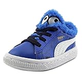 (プーマ) Puma Basket Sesame Cm Ac Inf ベビー 米国 4 ブルー スニーカー [並行輸入品]