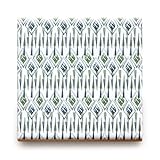 【B'stile】水彩画のような淡い色合いのタイル「AGATA - アガタ (デザインタイプ)」（陶器質｜107mm角｜屋内壁用）1枚