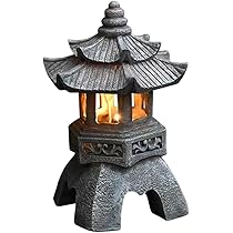 Amazon | ガーデンライト ソーラー ライト 灯篭 とうろう 和風